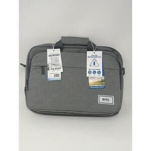 Solo New York Briefcase for 15.6" Laptop - Heathered Gray NIB